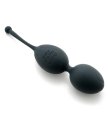 Вагинальные шарики '50 оттенков серого' Delicious Pleasure Silicone Ben Wa Balls чёрные