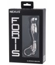 Металлический вибростимулятор Nexus Fortis серебряный