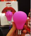 Силиконовая лампочка с вибрацией Gvibe Gbulb розовая