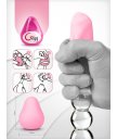 Компактный мастурбатор с рельефом Gvibe Gegg розовый