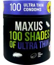 Презервативы ультратонкие Maxus Sensitive Ultra Thin So Much Sex 100 шт с кейсом