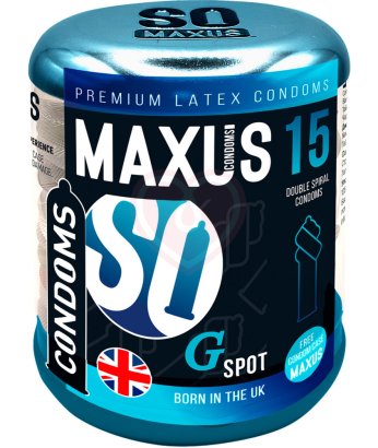 Презервативы со спиралью для стимуляции зоны G Maxus G Spot №15