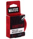 Презервативы ультратонкие Maxus Sensitive Ultra Thin 3 шт с кейсом