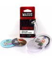 Презервативы ультратонкие Maxus Air Sensitive Ultra Thin 3 шт с пластиковым кейсом