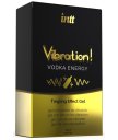 Стимулирующий гель со вкусом коктейля Intt Vibration! Vodka Energy 15 мл