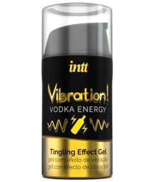 Стимулирующий гель со вкусом коктейля Intt Vibration! Vodka Energy 15 мл