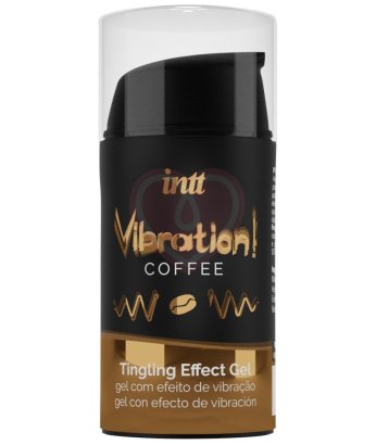 Стимулирующий гель с кофейным вкусом Intt Vibration! Coffee 15 мл