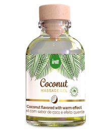 Разогревающий гель Intt Coconut со вкусом кокоса 30 мл