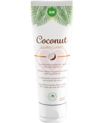 Веганская смазка на водной основе Intt Coconut с кокосовым маслом 100 мл