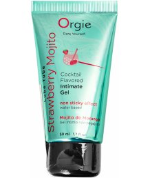 Водный лубрикант Orgie Lube Tube Cocktail Strawberry Mojito со вкусом коктейля Клубничный мохито 50 мл