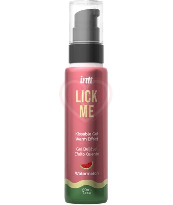 Съедобный лубрикант Intt Lick Me Watermelon Арбуз 50 мл