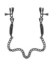 Зажимы на соски с металлической цепью Pipedream Nipple Chain Clamps чёрные