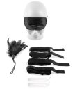 Набор для бондажа Beginner's Bondage Set наручники, маска, щекоталка и свечи 