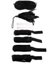 Набор для бондажа Beginner's Bondage Set наручники, маска, щекоталка и свечи 