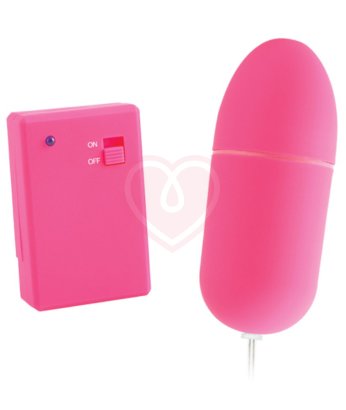 Виброяйцо с пультом управления Neon Luv Touch Bullet розовый