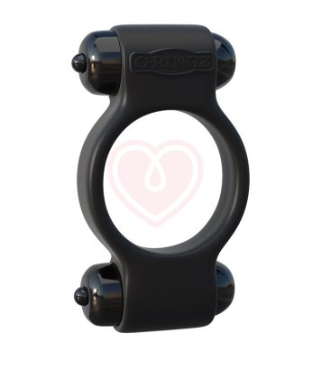 Эрекционное кольцо с вибрацией Magic Touch Couples Ring чёрное