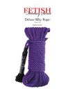 Верёвка для фиксации Deluxe Silky Rope 9,75м фиолетовая
