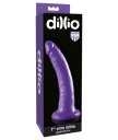 Фаллоимитатор на присоске Dillio Slim 19 см фиолетовый