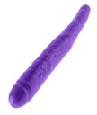 Фаллоимитатор двухсторонний гибкий Dillio Double 43 см фиолетовый
