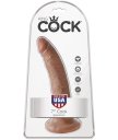 Фаллоимитатор на присоске King Cock 19 см мулат