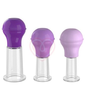 Вакуумные присоски Nipple Enhancer Set фиолетовые