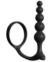 Анальные шарики с эрекционным кольцом Ass-gasm Cockring Anal Beads