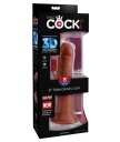 Фаллоимитатор на присоске King Cock Triple Density 20 см коричневый