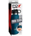 Мастурбатор вагина в бутылке Fuck Flask синий