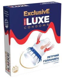 Презерватив Luxe exclusive Летучий голландец с усиками 1 шт 