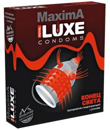 Презерватив Luxe maxima Конец света с усиками 1 шт