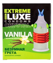 Презерватив Luxe Extreme Безумная Грета с ароматом ванили 1 шт