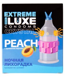 Презерватив Luxe Extreme Ночная Лихорадка с ароматом персика 1 шт