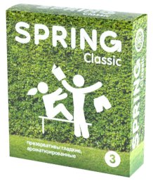 Классические презервативы Spring Classic 3 шт