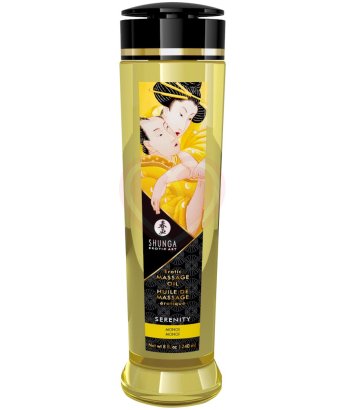 Массажное масло Shunga Serenity с ароматом Тайского масла Моной 240 мл
