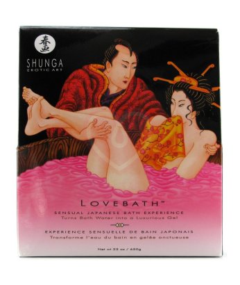 Гель для необычного принятия ванны Shunga LoveBath Фрукты Дракона 650 г