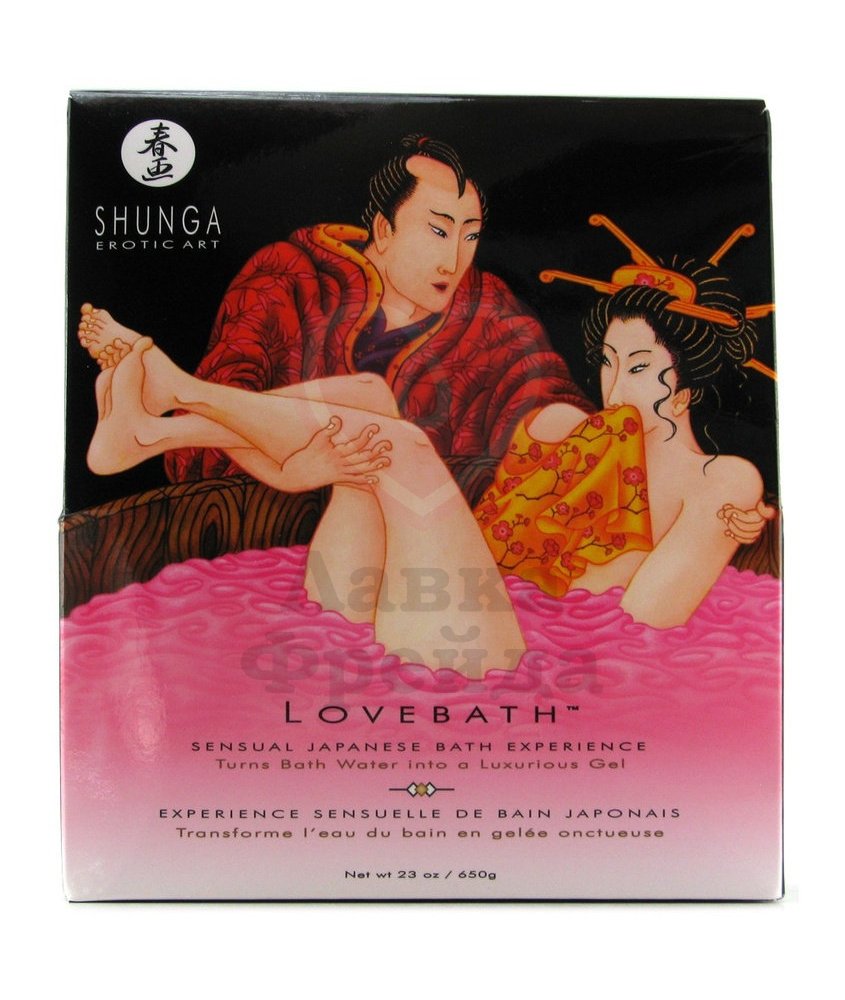 Гель для необычного принятия ванны Shunga LoveBath Фрукты Дракона 650 г
