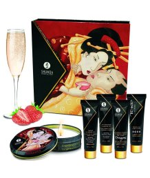 Подарочный набор косметики Shunga Geisha's Secret Клубника и шампанское
