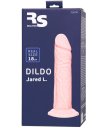 Фаллоимитатор с регулируемой твердостью на присоске RealStick Silicone Jared L телесный