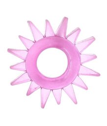 Кольцо эрекционное Toyfa Love Ring Шестерёнка розовое