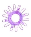 Кольцо эрекционное Toyfa Love Ring с усиками фиолетовое