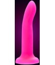 Фаллоимитатор светящийся в темноте Beyond by Toyfa Sam Glow 17 см розовый