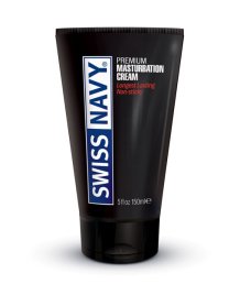 Крем для мастурбации Swiss Navy Premium Masturbation на основе масла и силикона 150 мл