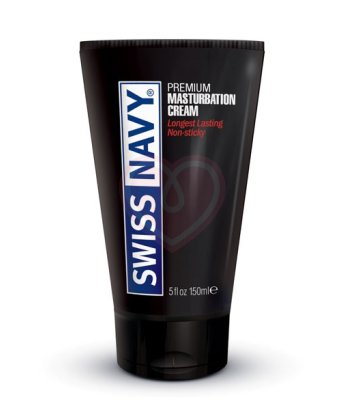 Крем для мастурбации Swiss Navy Premium Masturbation на основе масла и силикона 150 мл