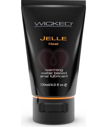 Анальная разогревающая смазка на водной основе Wicked Jelle Heat 120 мл