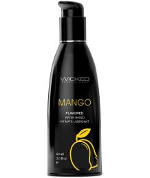 Оральный лубрикант Wicked Aqua Mango со вкусом манго 60 мл