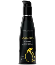 Оральный лубрикант Wicked Aqua Mango со вкусом манго 120 мл