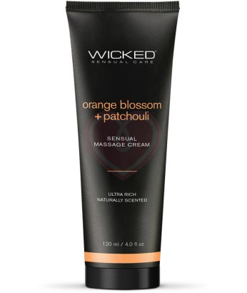 Уходовый массажный крем Wicked Orange Blossom Patchouli с цветами апельсина и пачули 120 мл