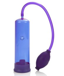 Простая вакуумная помпа E-Z Penis Pump фиолетовая