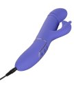 Вибратор с пульсацией и клиторальным стимулятором Shameless Seduser фиолетовый