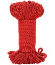 Верёвка Scandal BDSM Rope 30 метров красная